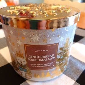 Gingerbread Marshmallow Candle